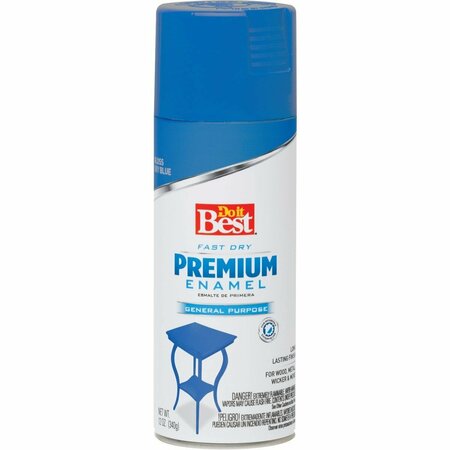ALL-SOURCE Premium Enamel 12 Oz. Gloss Spray Paint, Ocean Blue 203445D